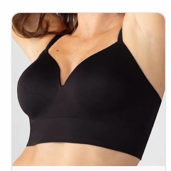 TrueKind by Shapermint Everyday Comfort
Straps Wireless Shaping Bra Black Sz. 3X - Picture 1 of 16